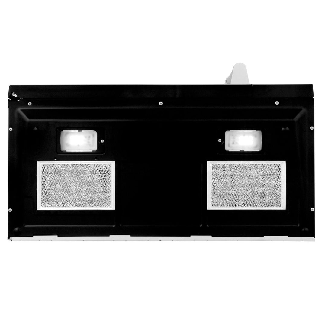 ZLINE Over-The-Range Microwave Oven and Hood Combo In Stainless Steel with Traditional Handle (MWO-OTR-H-30)