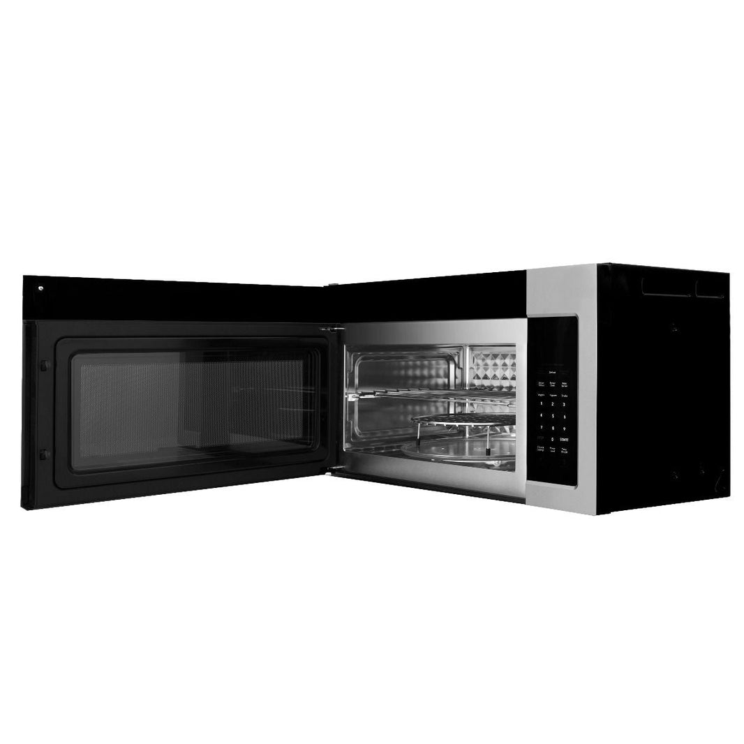 ZLINE Over-The-Range Microwave Oven and Hood Combo In Stainless Steel with Traditional Handle (MWO-OTR-H-30)