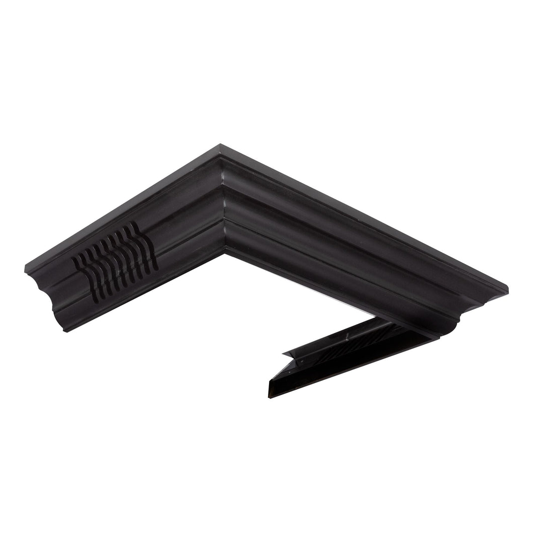 ZLINE Vented Crown Molding Profile 6 For Wall Mount Range Hood (CM6V-KBCC)